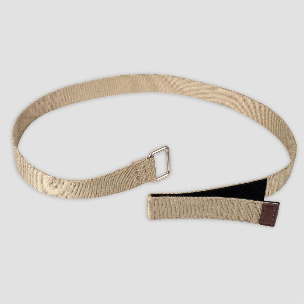 Mens Adaptive D-Ring Belt with Hook and Loop Adjustment - Goodfellow & Co Khaki S/M Product Image