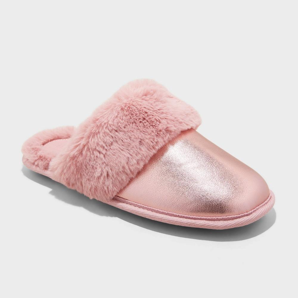 Womens Rae Scuff Slippers - Auden Pink L Product Image