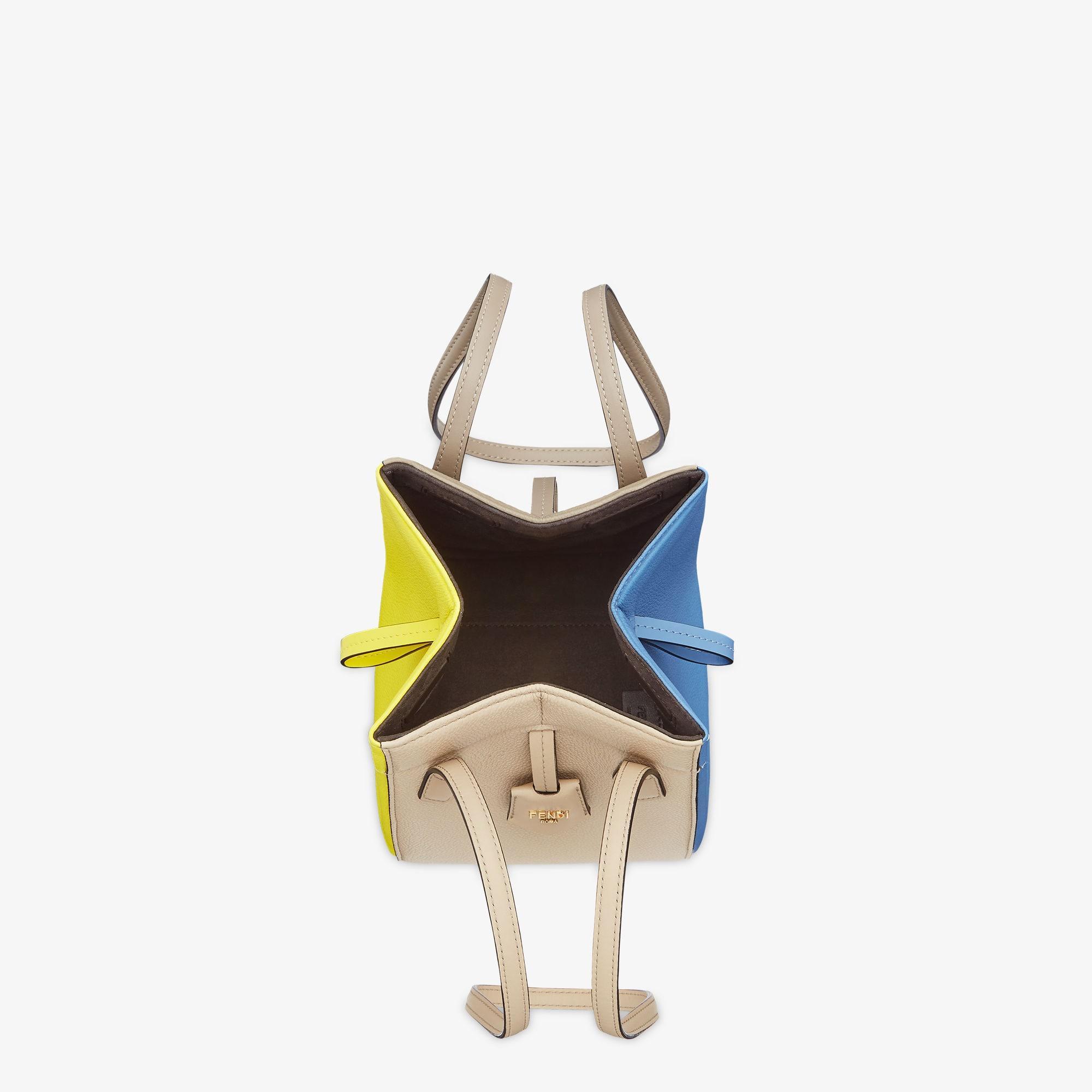 Fendi Origami MiniMulticolor leather mini bag that can be transformed Product Image