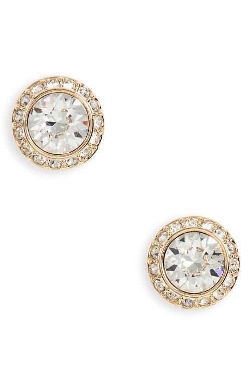 Swarovski Angelic Round Crystal Stud Earrings Product Image