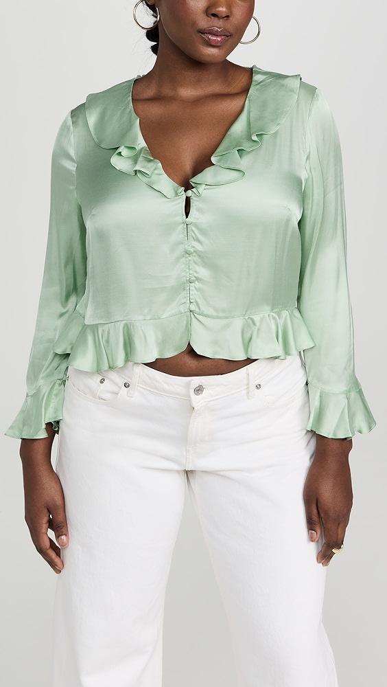 RIXO Amaya Top | Shopbop Product Image