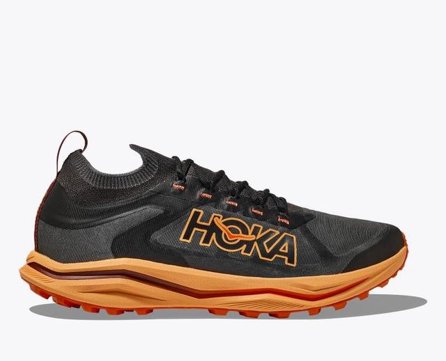 HOKA Mens Zinal 2 Shoes in Black/Sherbet, Size 7.5 Product Image