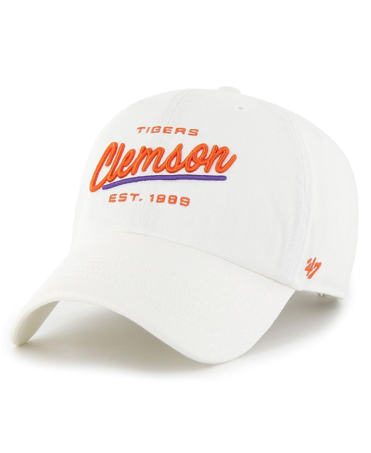 Womens 47 Clemson Tigers Sidney Clean Up Adjustable Hat Product Image