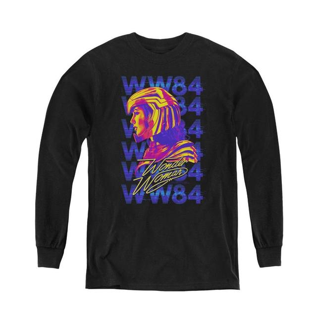 Wonder Woman Boys 84 Youth Ww84 Repeat Long Sleeve Sweatshirt Product Image