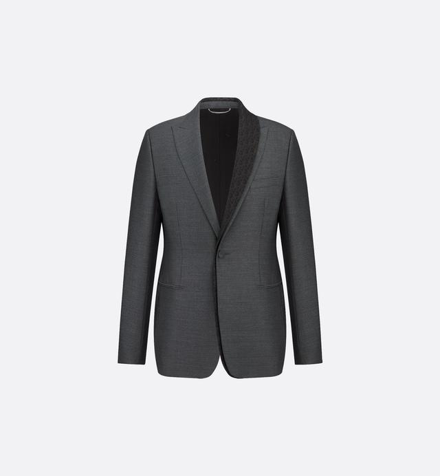 Jacket with Asymmetric Shawl Collar Product Image