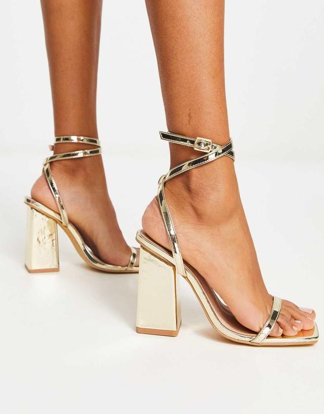 London Rebel block heel sandals Product Image