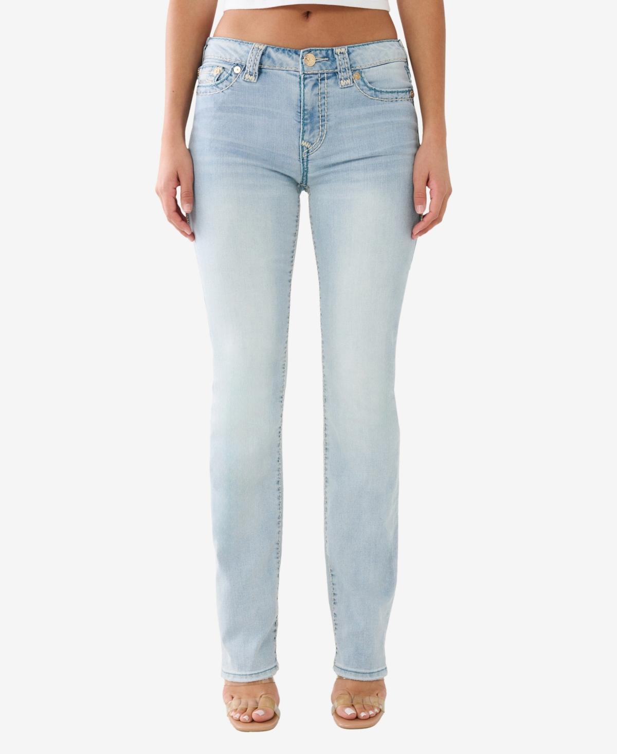 True Religion Womens Billie Super T No Flap Straight Jeans product image