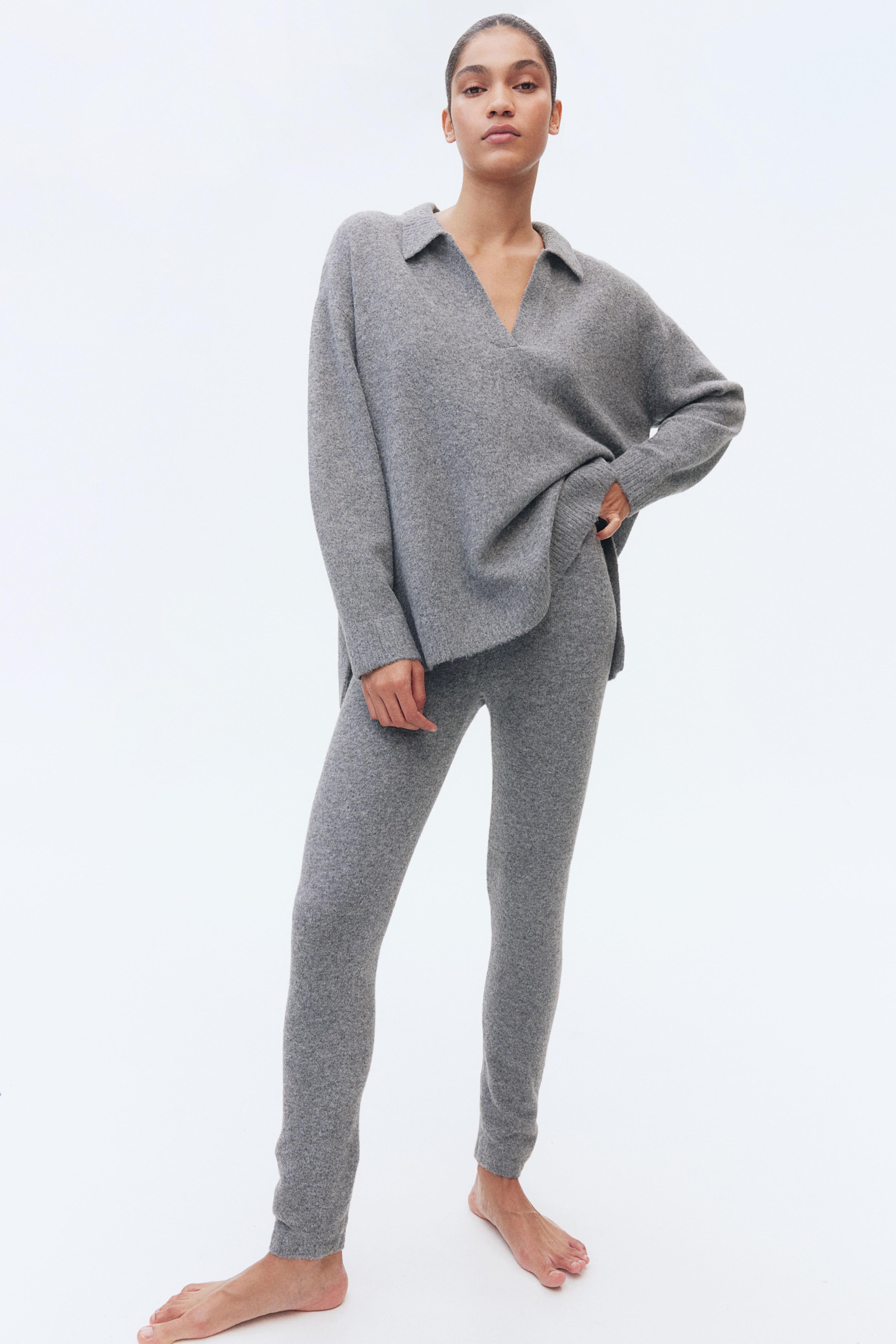 Fine-knit Leggings Product Image