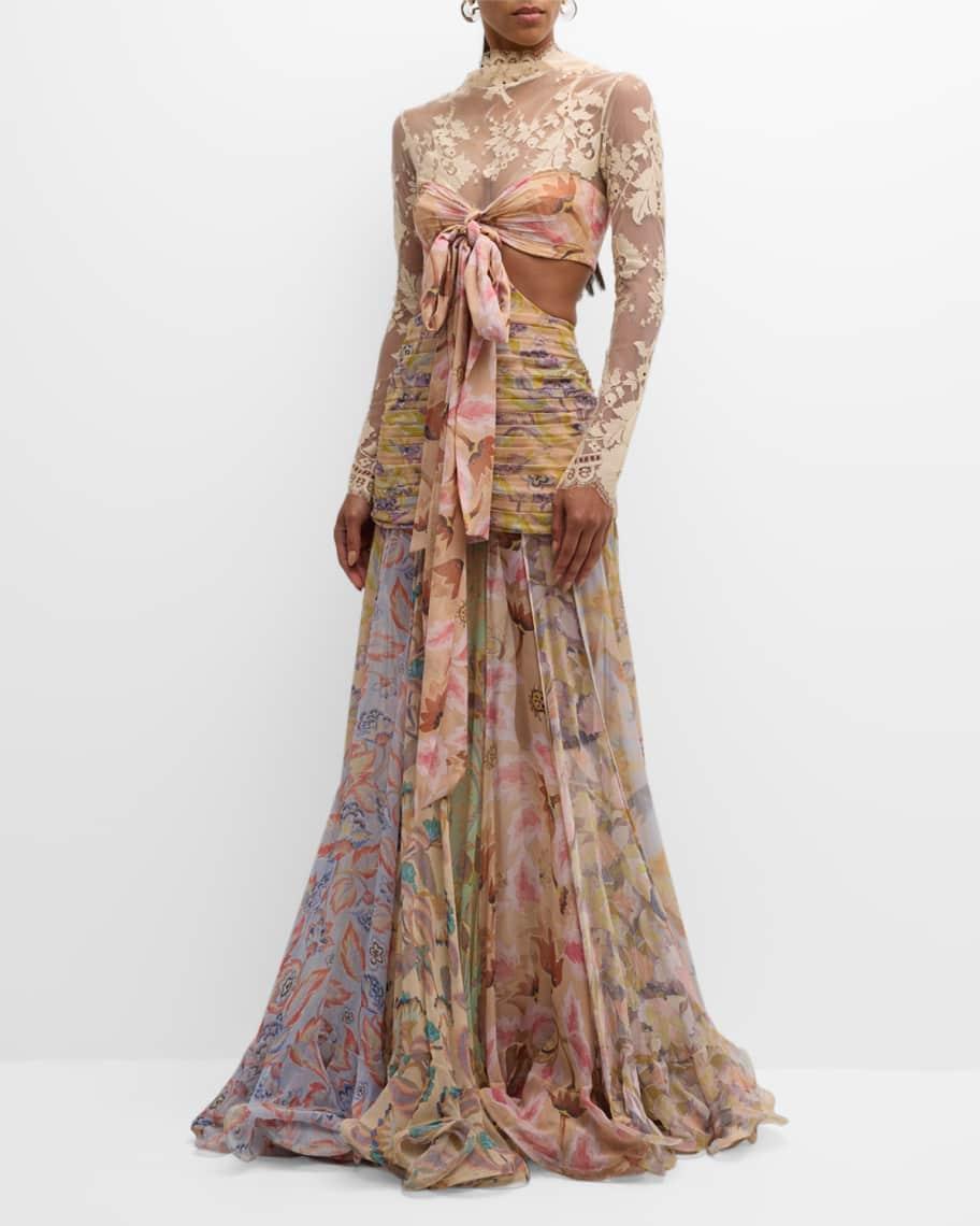 Eden Flounce Maxi Dress Product Image