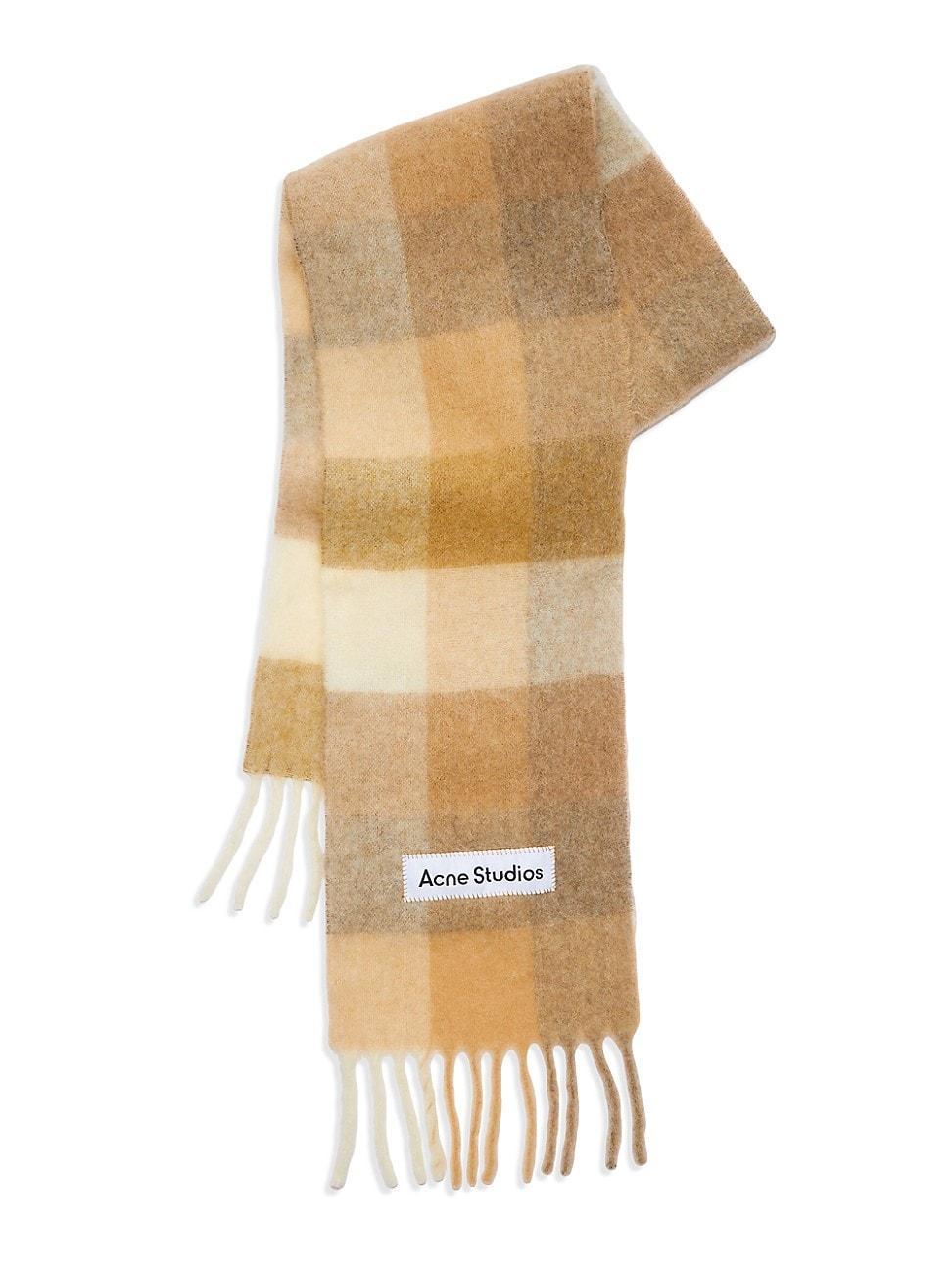 Acne Studios Vally Plaid Alpaca Product Image