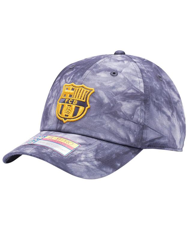 Mens Navy Barcelona Bloom Adjustable Hat Product Image