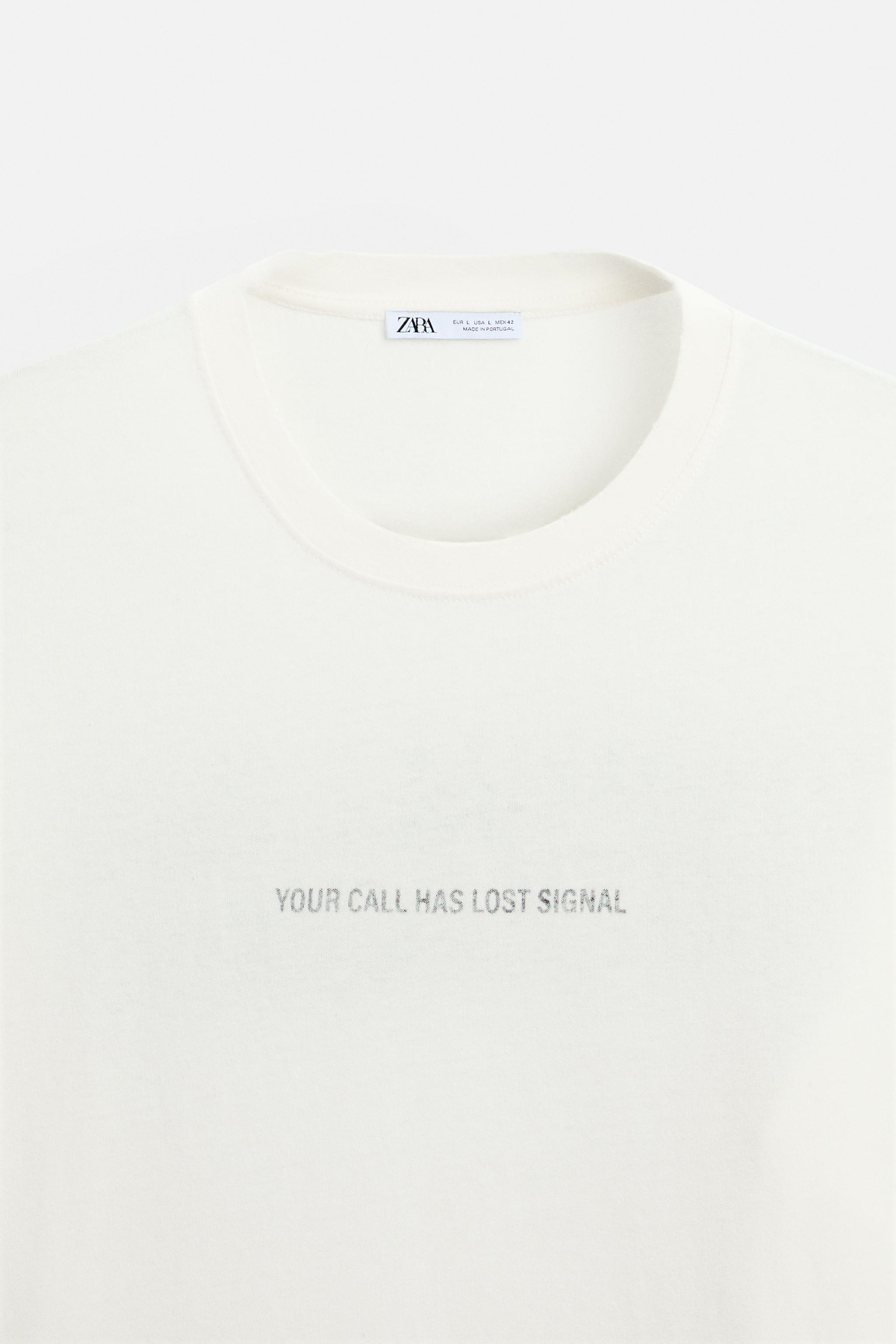 TEXT PRINT T-SHIRT Product Image