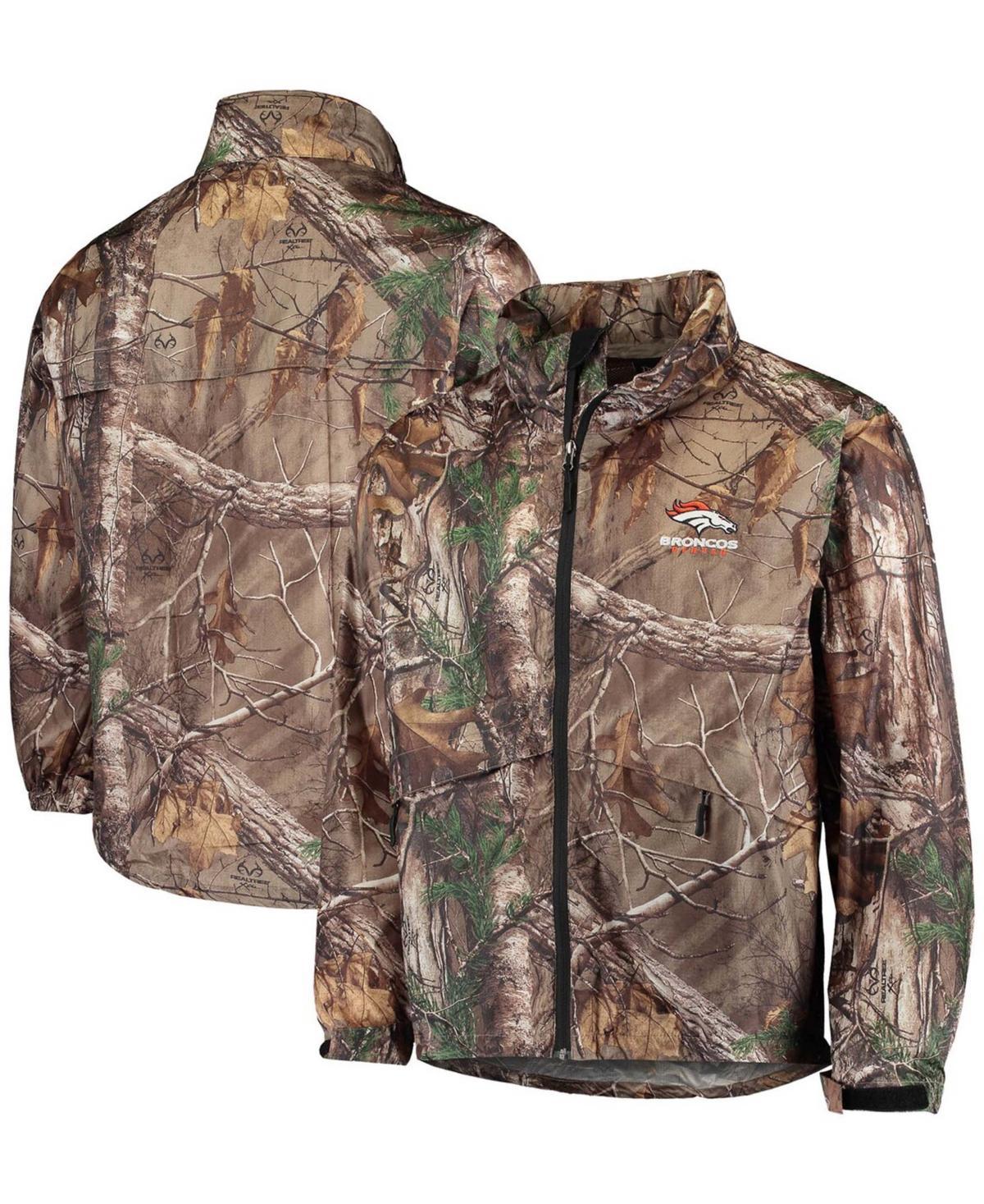 Mens Dunbrooke Realtree Camo Denver Broncos Circle Sportsman Waterproof Packable Full-Zip Jacket Product Image