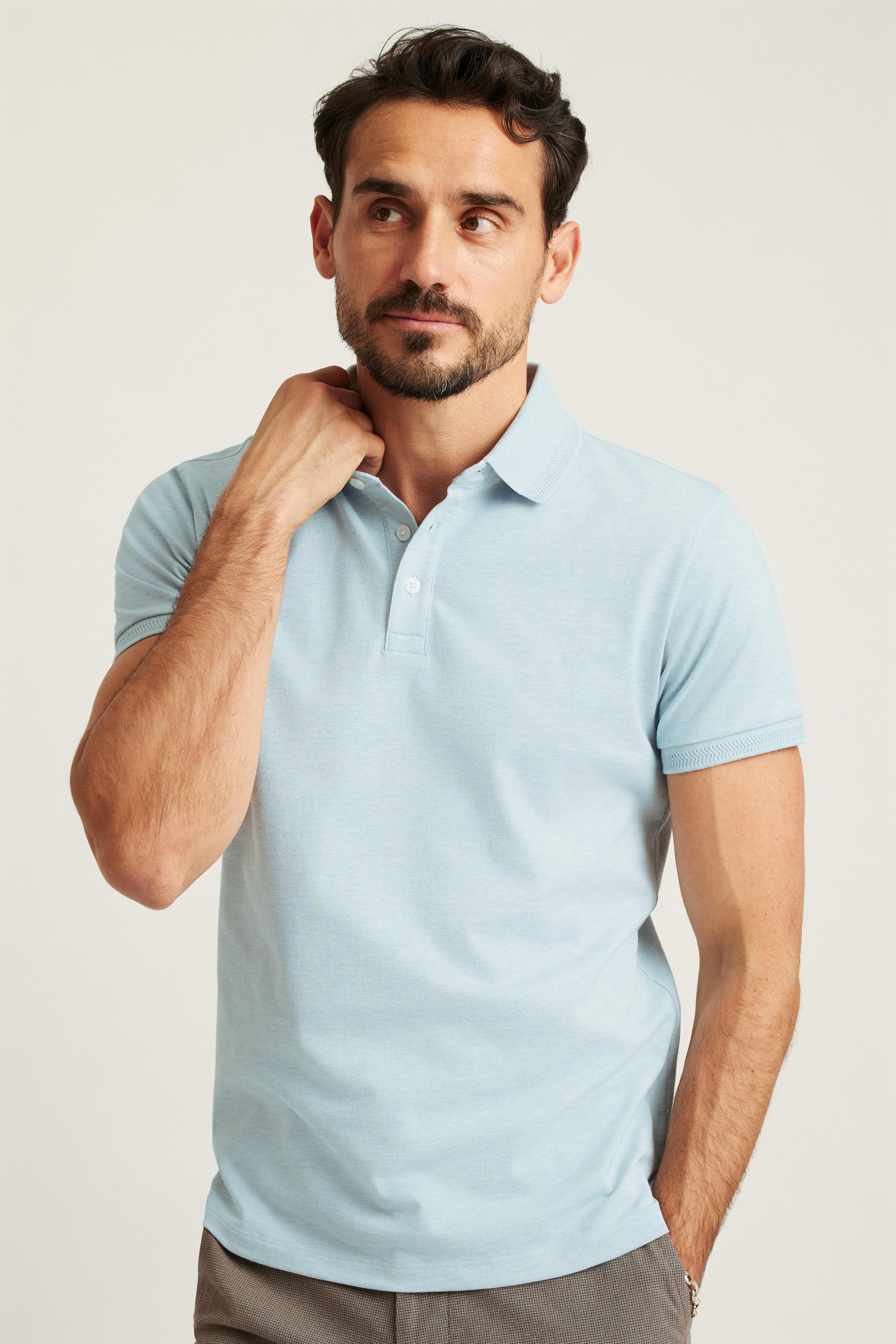 Stretch Pique Polo Product Image