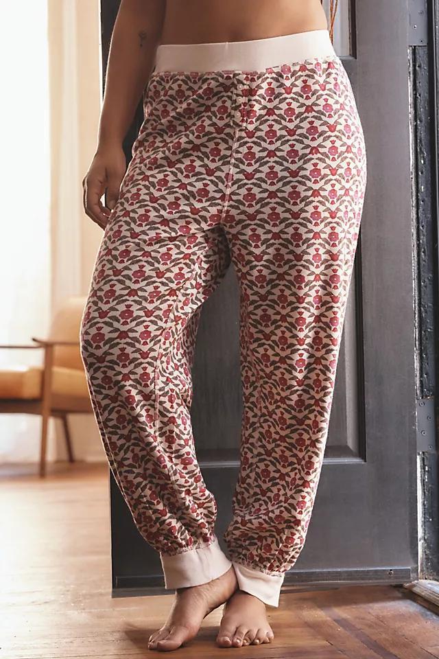 By Anthropologie Waffle-Knit Pajama Pants Product Image