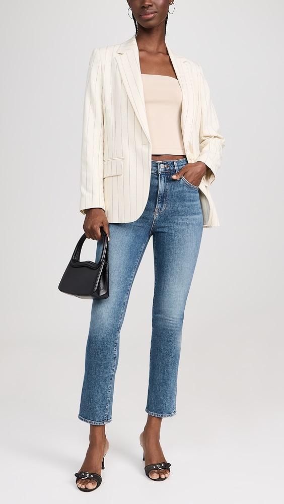 Veronica Beard Jean Ryleigh Ankle High Rise Slim Jeans | Shopbop Product Image