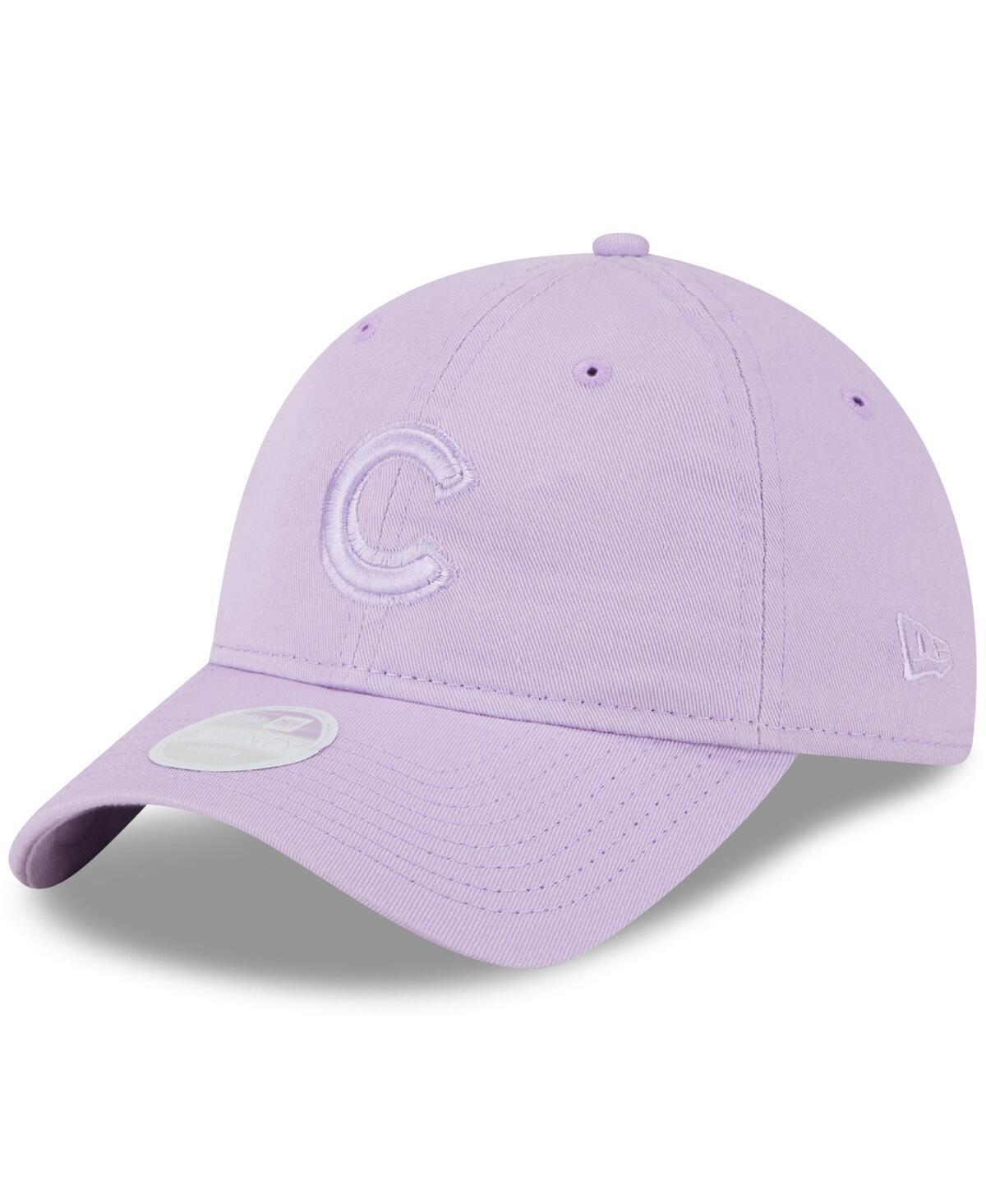 Womens New Era Lavender Chicago Cubs Tropic Core Classic 9TWENTY Adjustable Hat Product Image