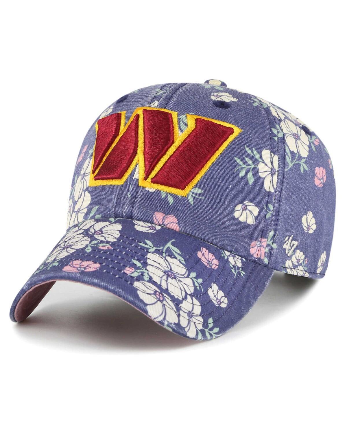 Womens 47 Navy Washington Commanders Primrose Clean Up Adjustable Hat, Wft Blue Product Image