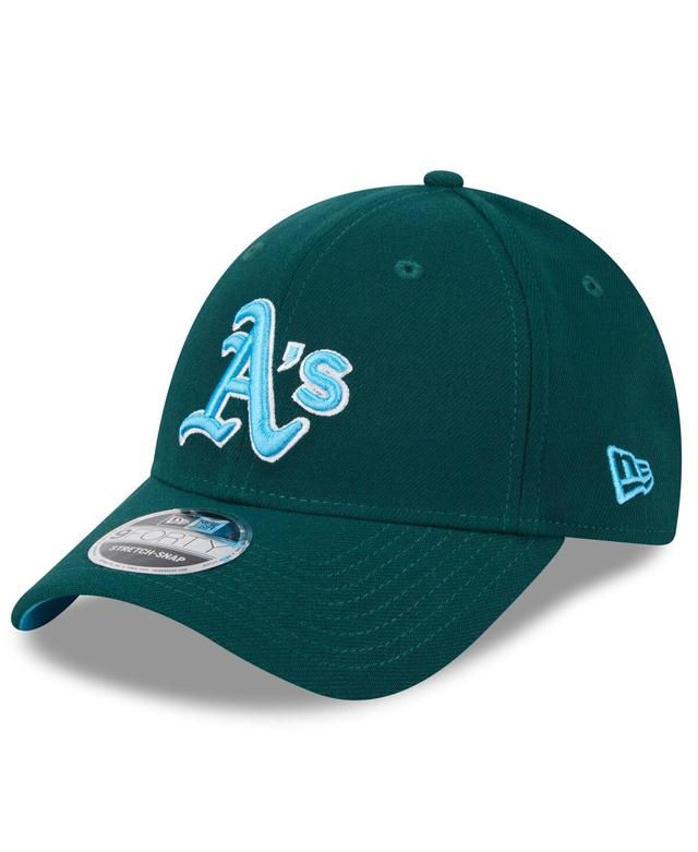 New Era Mens Green Oakland Athletics 2024 Fathers Day 9FORTY Adjustable Hat Product Image