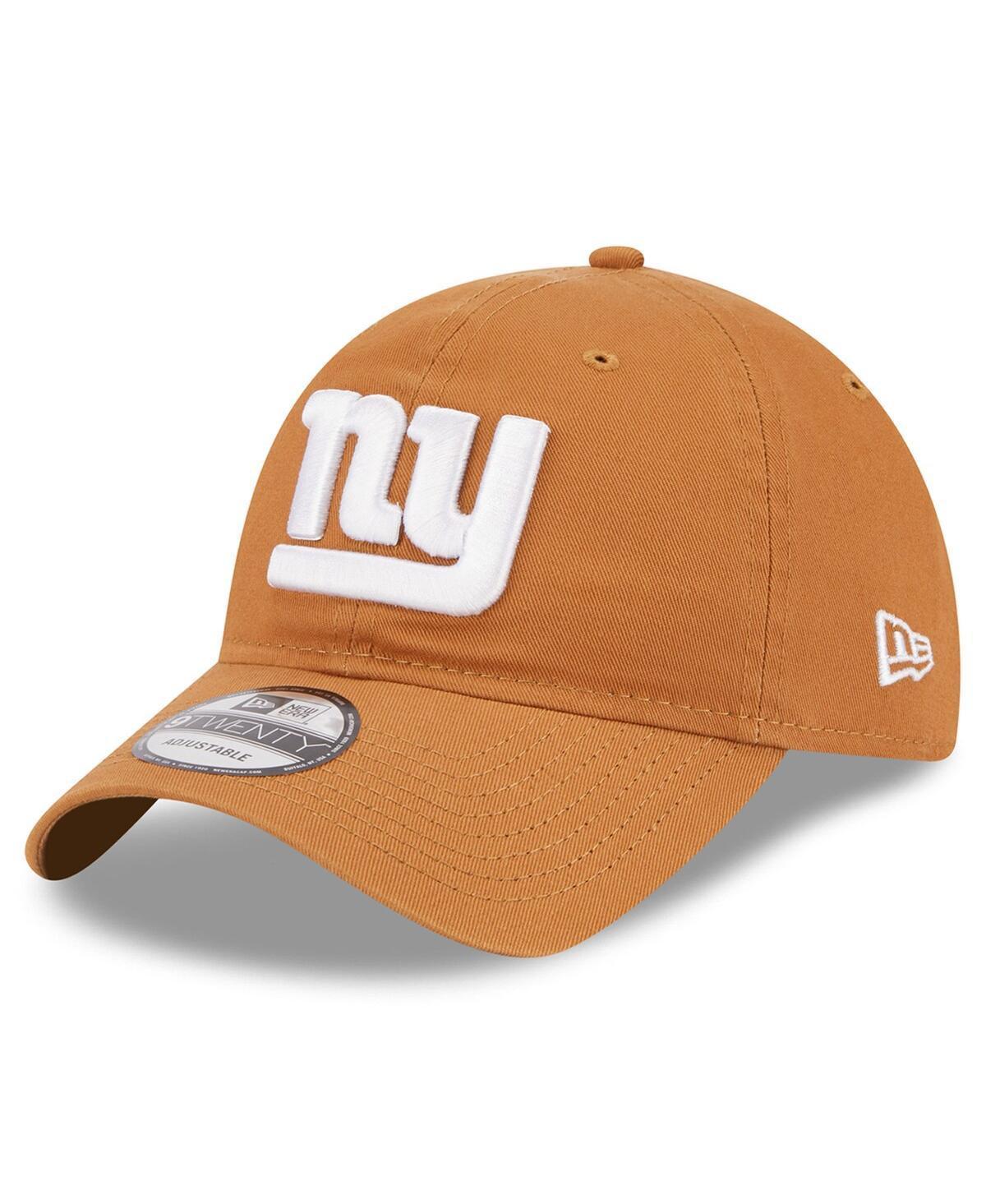 Mens New Era Brown New York Giants Main Core Classic 2.0 9TWENTY Adjustable Hat Product Image