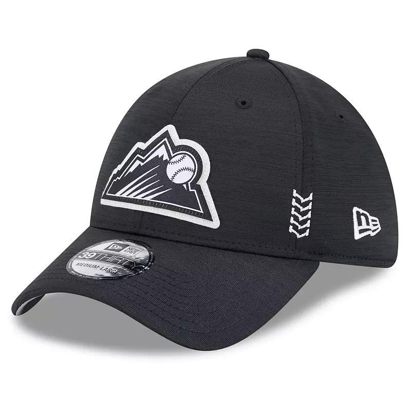 Mens New Era Colorado Rockies 2024 Clubhouse 39THIRTY Flex Fit Hat Product Image