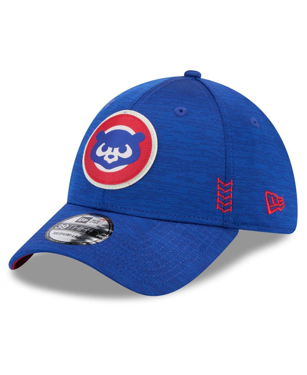 Mens New Era Royal Chicago Cubs 2024 Clubhouse 39THIRTY Flex Fit Hat Product Image