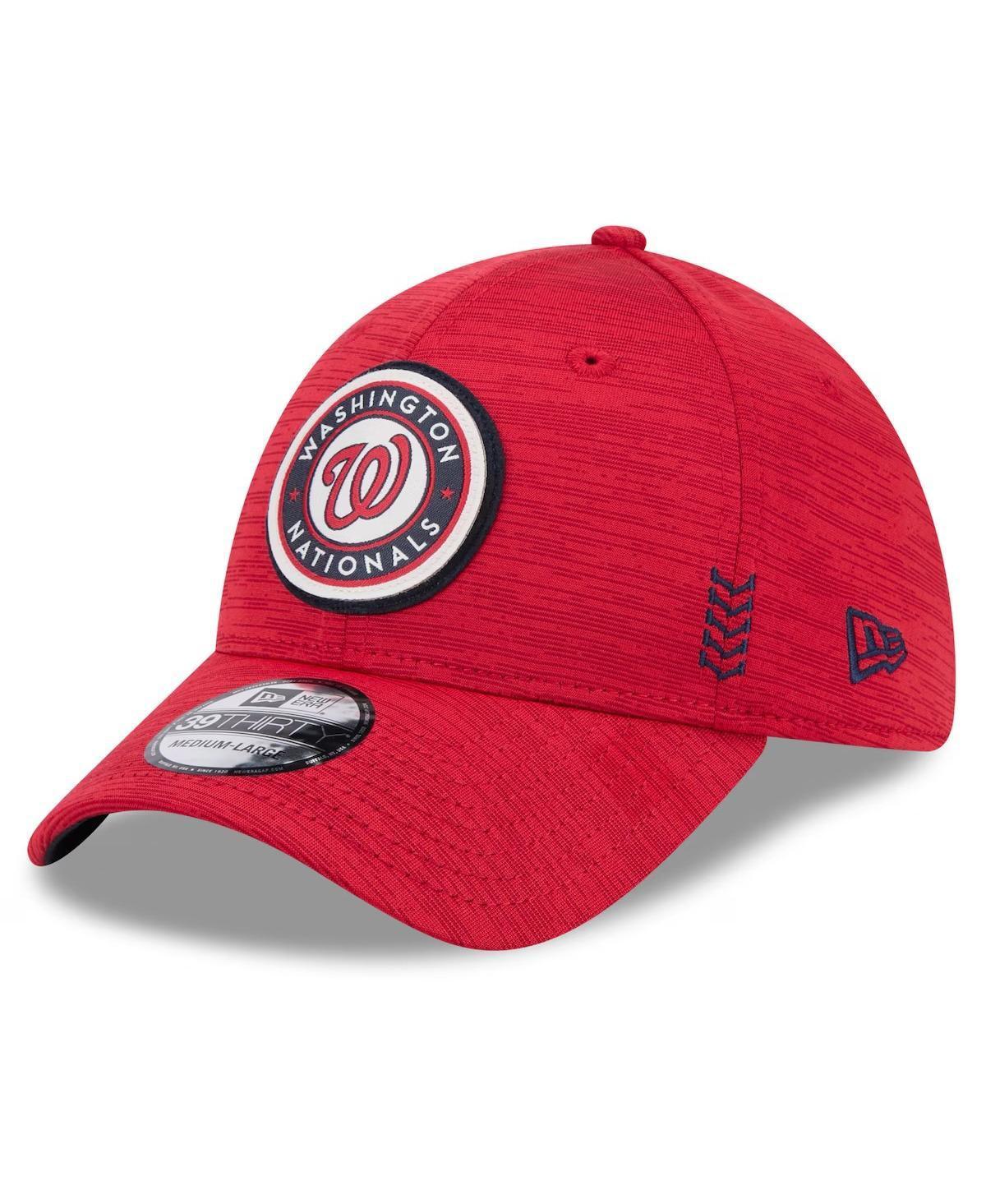 Mens New Era Washington Nationals 2024 Clubhouse 39THIRTY Flex Fit Hat Product Image