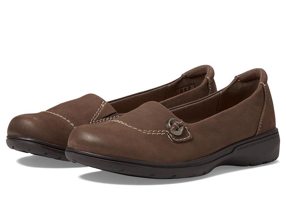 Clarks Womens Carleigh Lulin Round-Toe Slip-On Shoes Product Image