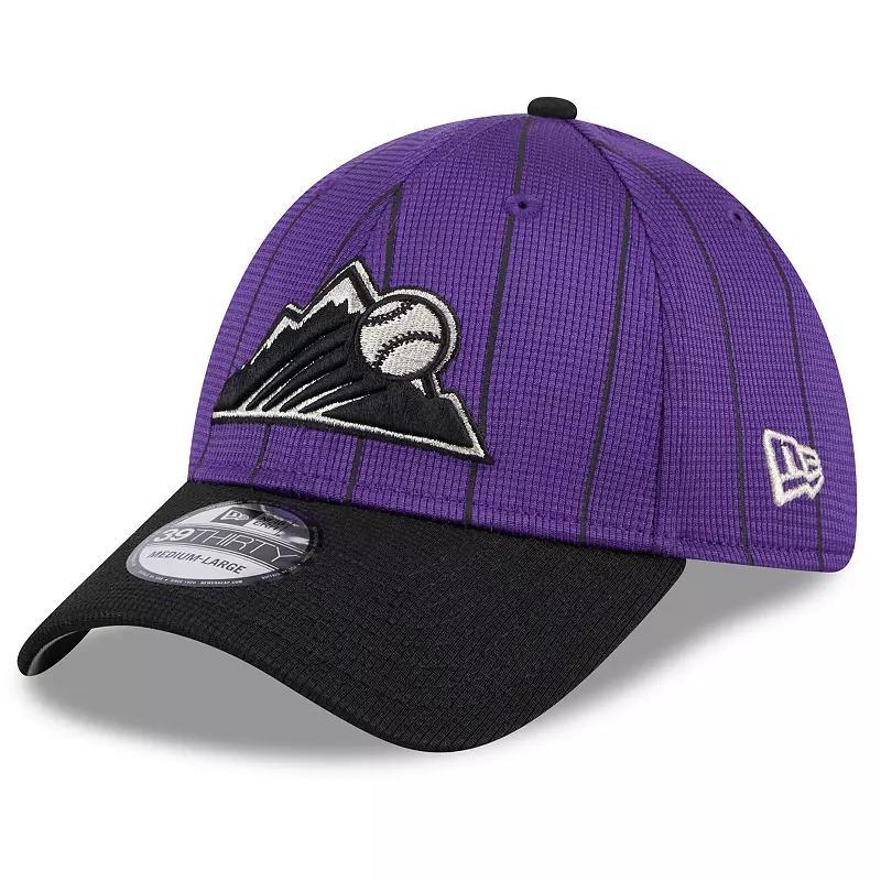 Mens New Era Colorado Rockies 2024 Batting Practice 39THIRTY Flex Hat Product Image