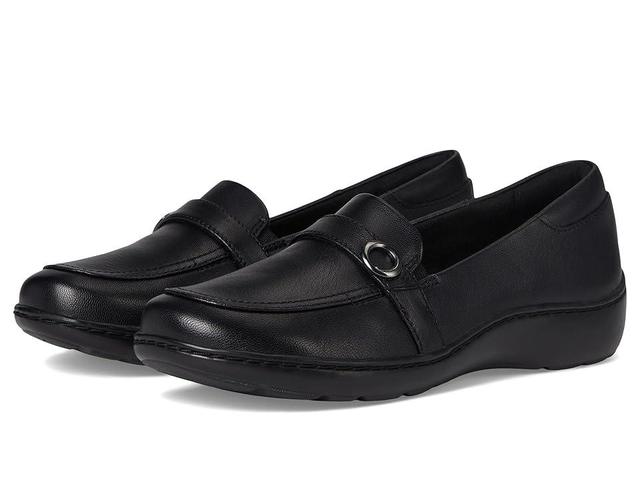 Clarks Cora Amanda Leather) Women's Flat Shoes Product Image