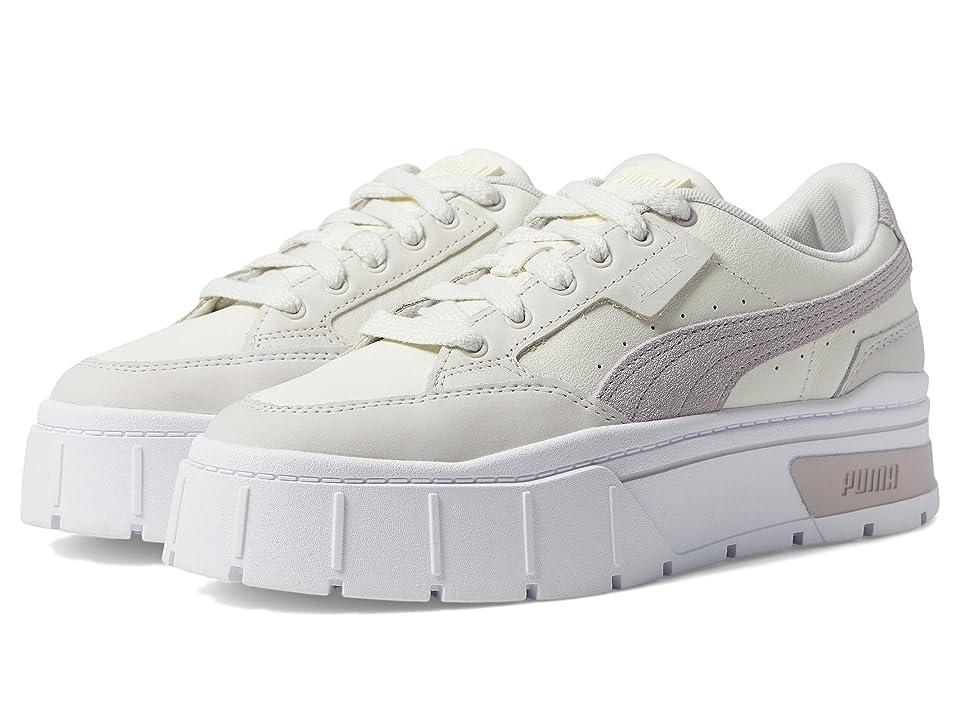 PUMA Mayze Stack Luxe (Marshmallow/Marble) Women's Shoes Product Image