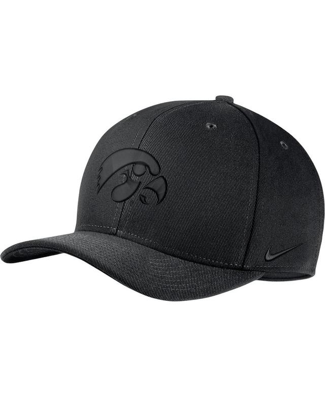 Mens Nike Iowa Hawkeyes Triple Black Classic99 Performance Flex Hat Product Image