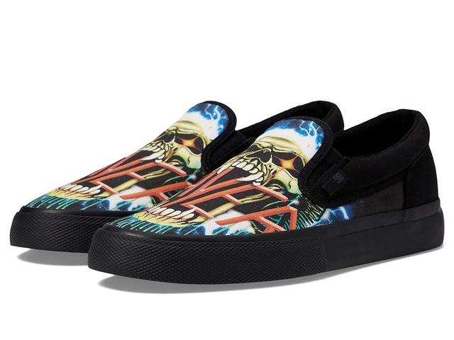 DC DC X Slayer Sneaker Collection ((Manual Slip OnBlack/ Green) Men's Shoes Product Image