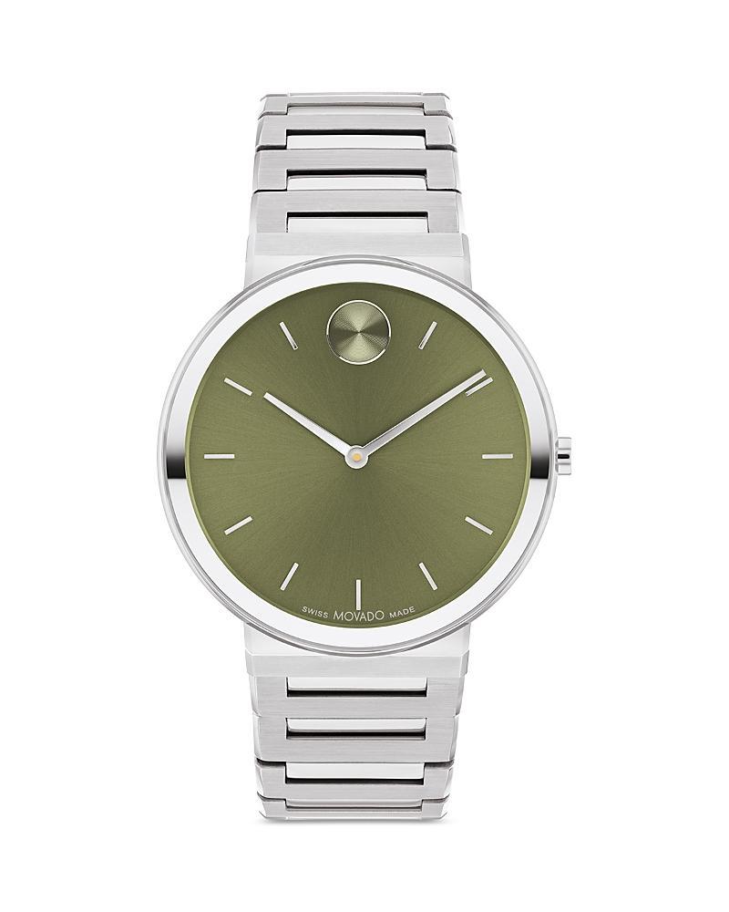 Men's Movado Bold Horizon Watch with Green Dial (Model: 3601074) Product Image