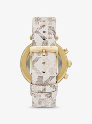 Oversized Parker Pavé Gold-Tone and Logo Watch Product Image