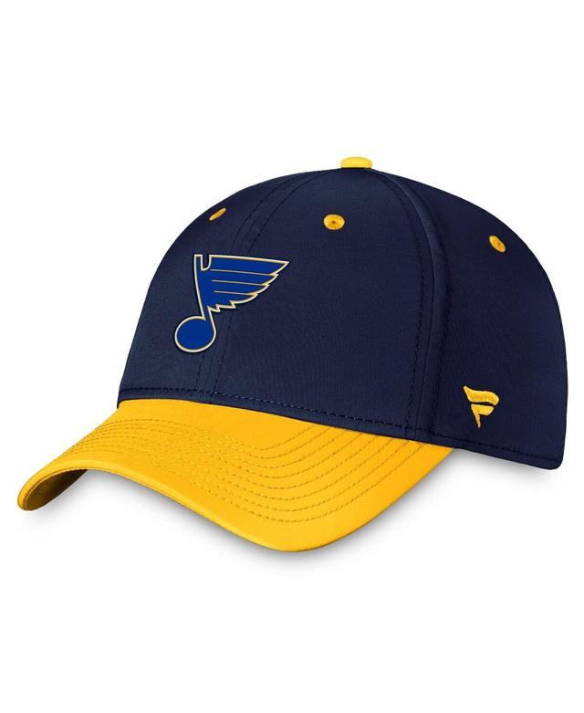 Mens Fanatics Navy St. Louis Blues Authentic Pro Rink Two-Tone Flex Hat - Navy Product Image