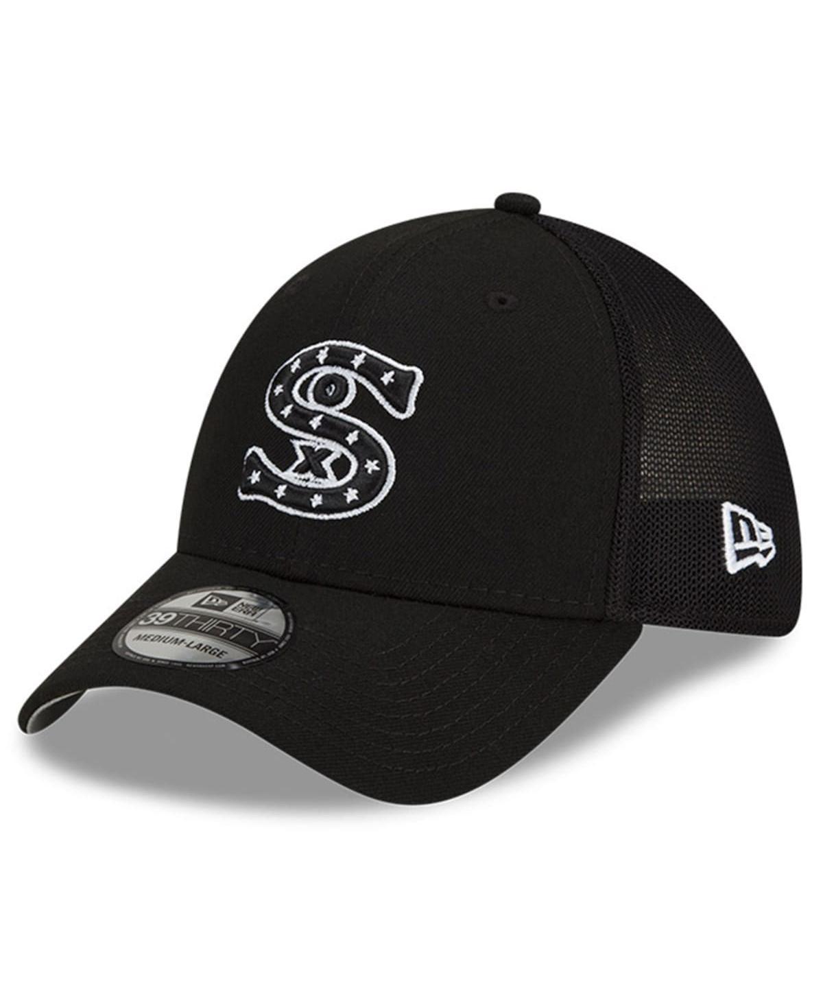 Mens New Era Black Chicago White Sox 2022 Batting Practice 39THIRTY Flex Hat Product Image