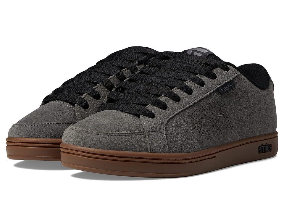 etnies Kingpin (Black/White/Gum) Men's Skate Shoes Product Image