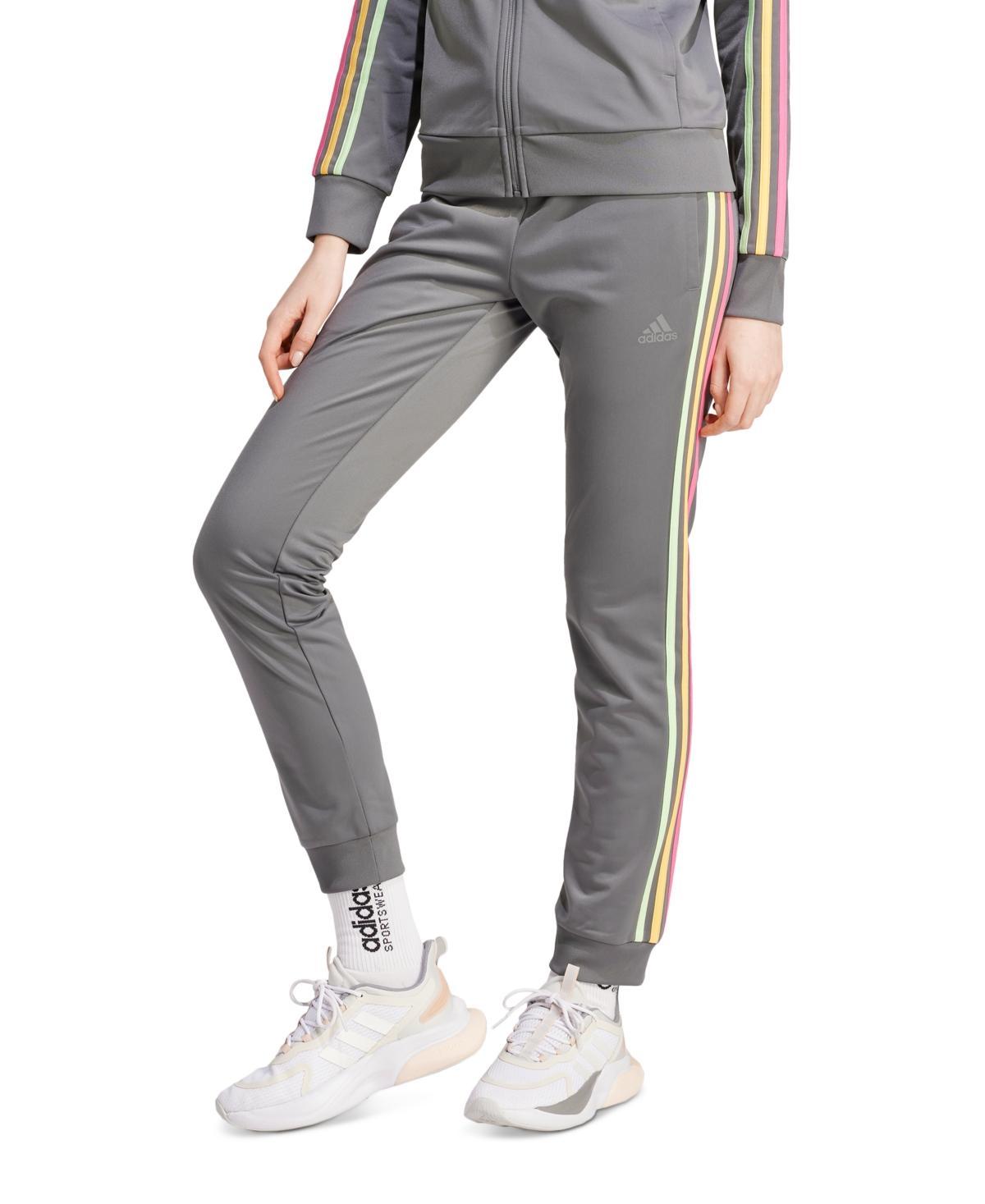 adidas Essentials Warm-Up 3-Stripes Track Pants Legend Ink XS Womens Product Image