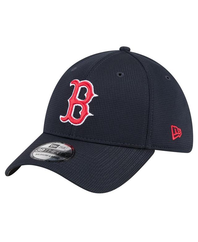 Mens New Era Boston Red Sox Active Pivot 39THIRTY Flex Hat Blue Product Image