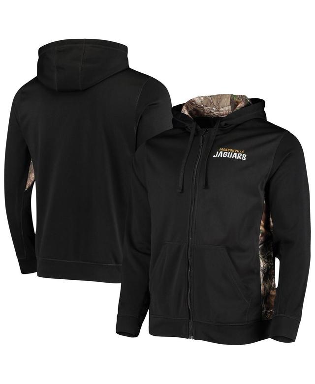 Mens Dunbrooke Black Jacksonville Jaguars Decoy Tech Fleece Full-Zip Hoodie - Black Product Image