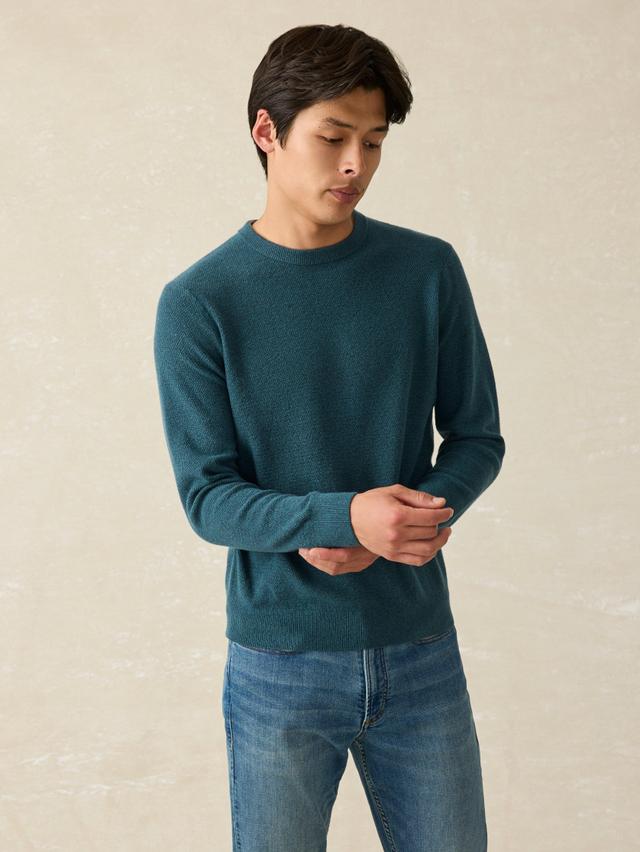 Jackson Crew Sweater - Deep Jade Heather Male Product Image