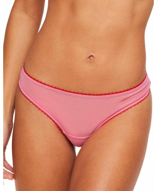 Adore Me Womens Alyshia Thong Panty pink Product Image