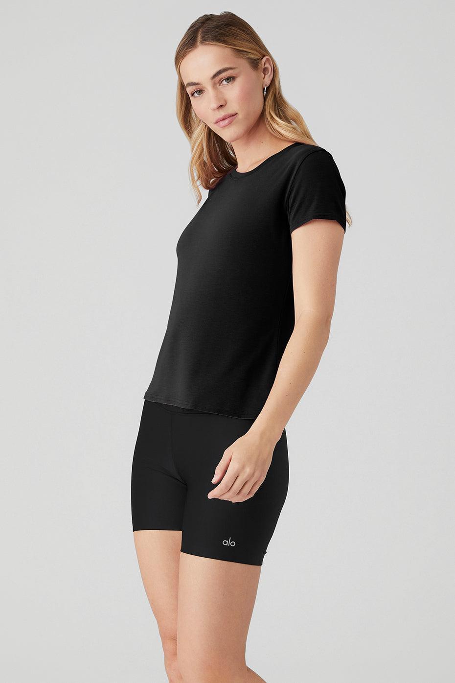 All Day Short Sleeve - Black Female Product Image