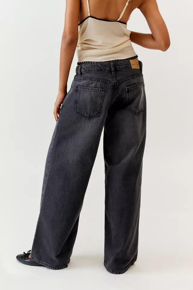 Motel Roomy Extra Wide Low-Rise Jean Product Image