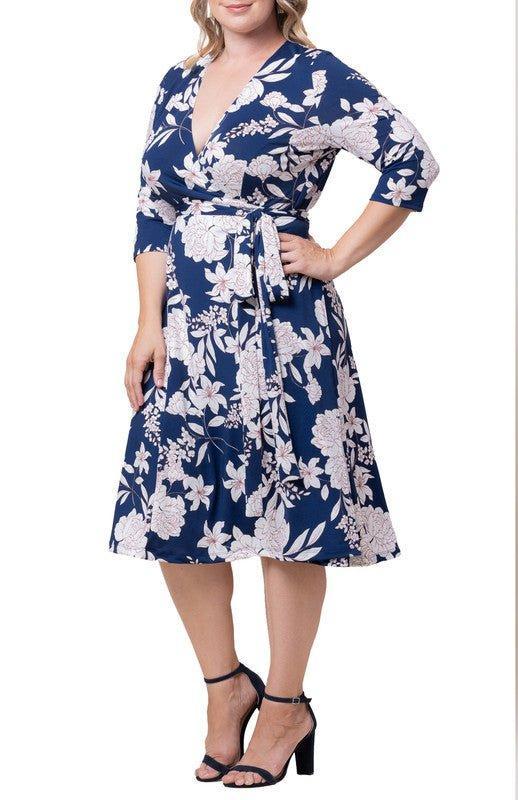 Signature Wrap Dress - Plus Product Image