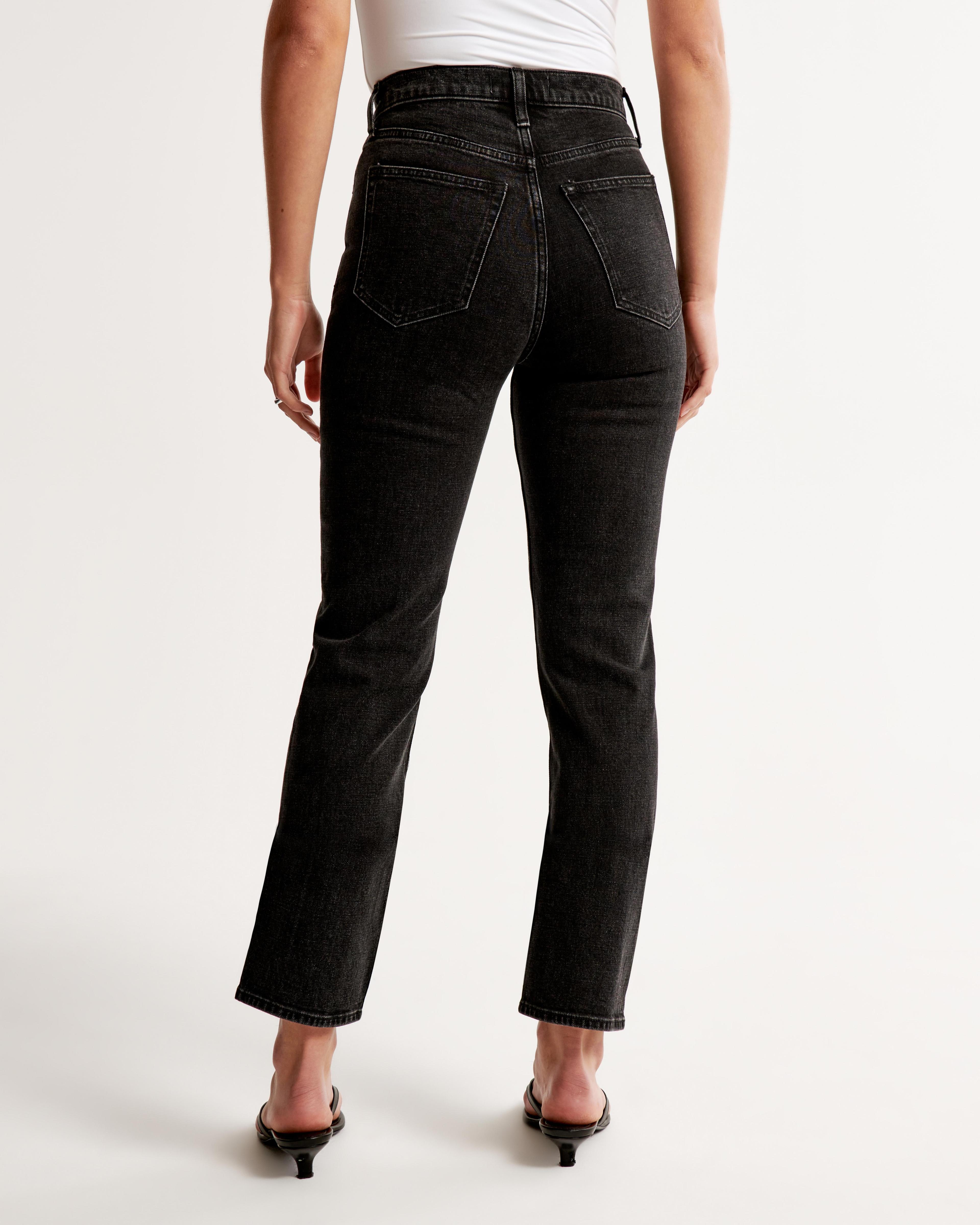 Ultra High Rise Ankle Straight Jean Product Image