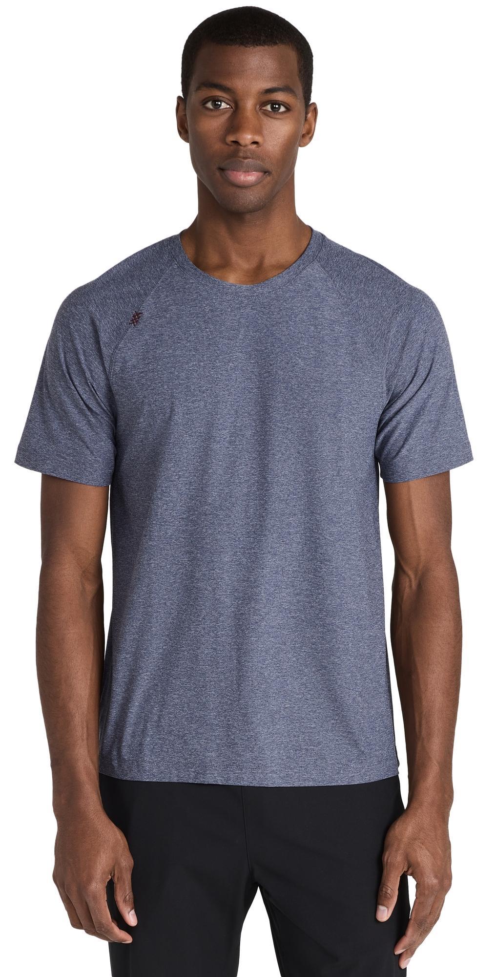 Rhone Reign Short Sleeve Tee Midnight Heather XL Product Image