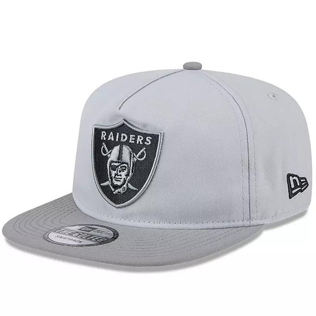 Mens New Era Gray Las Vegas Raiders 2024 NFL Training Camp Golfer Snapback Hat Product Image