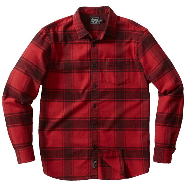 Pembroke Jaspe Flannel - Red Clay Plaid Product Image